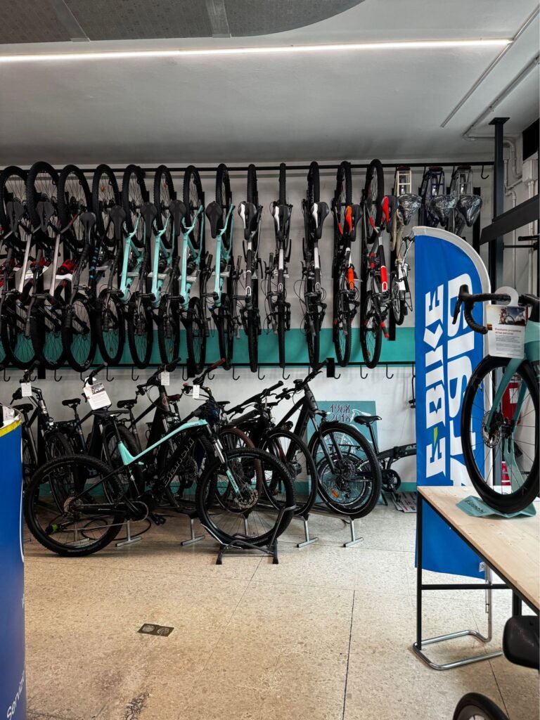 esposizione bici da cicli leardini