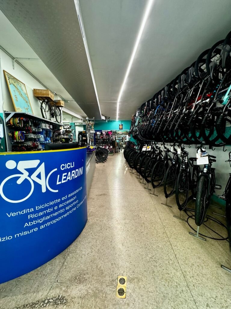 esposizione bici presso cicli leardini
