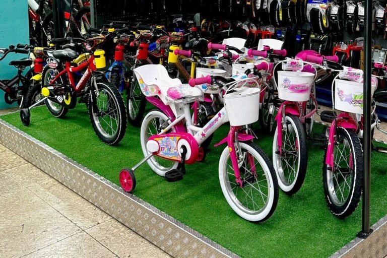 esposizione bici da bambino presso cicli leardini