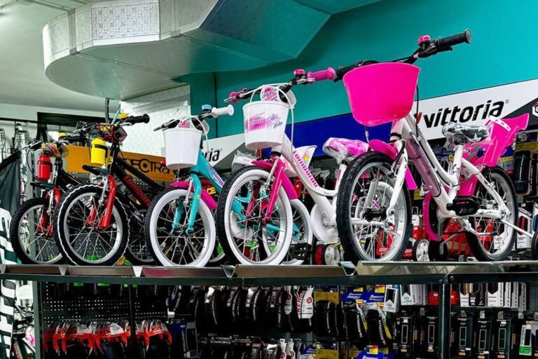 esposizione bici da bambino presso cicli leardini