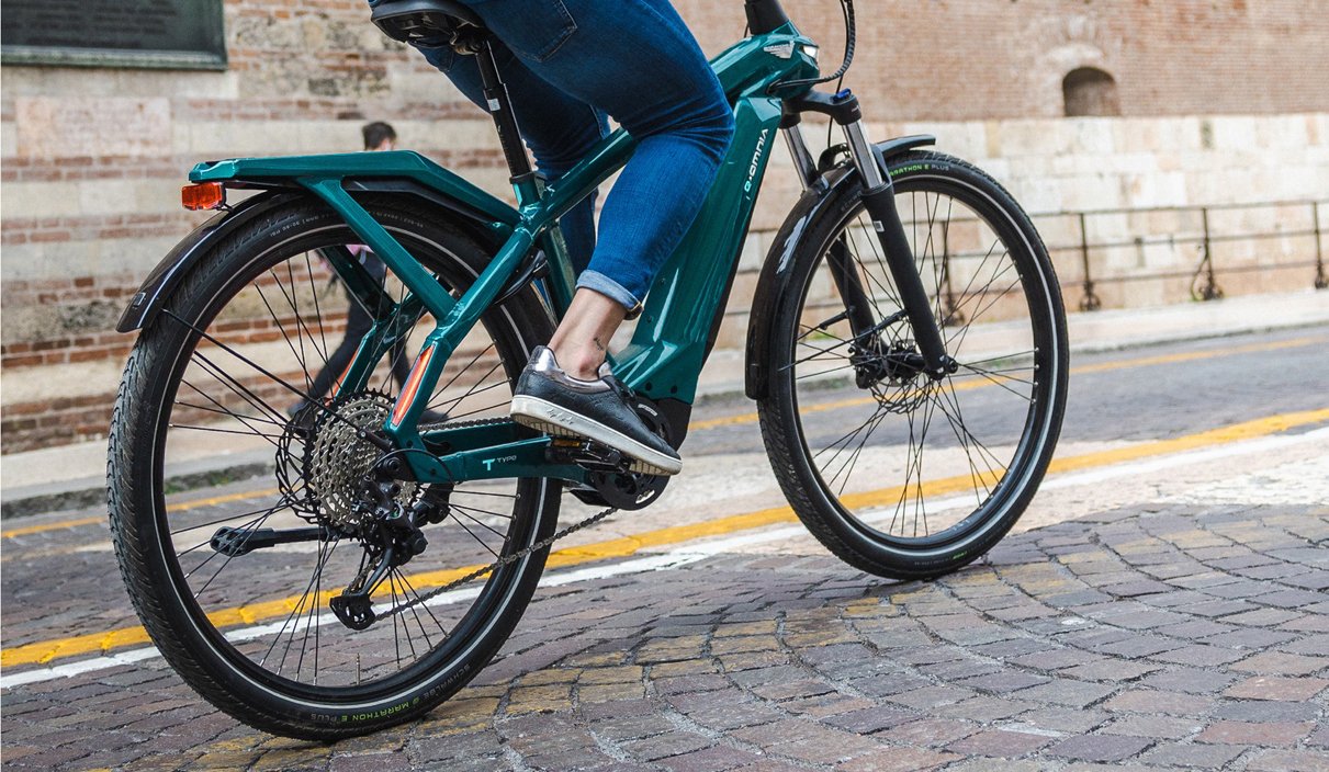 bicicletta elettrica city bike